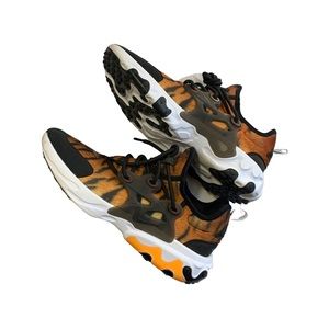 Nike React Presto GS Tiger Print Orange CT6623-800 Youth Size 7